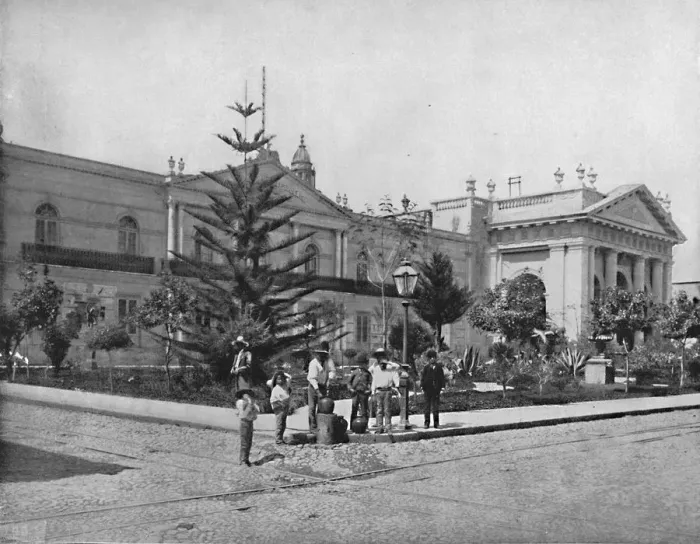Framed Print : Law School, Guadalajara, Mexico, c1897. Creator: Unknown Framed Print : Law School, Guadalajara, Mexico, c1897. Creator: Unknown