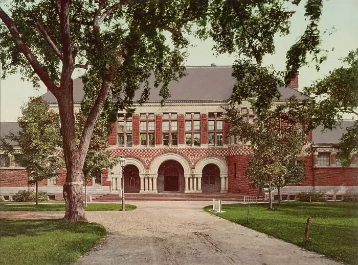 Framed Print : The Law School, Harvard University, c1901. Creator: Unknown Framed Print : The Law School, Harvard University, c1901. Creator: Unknown