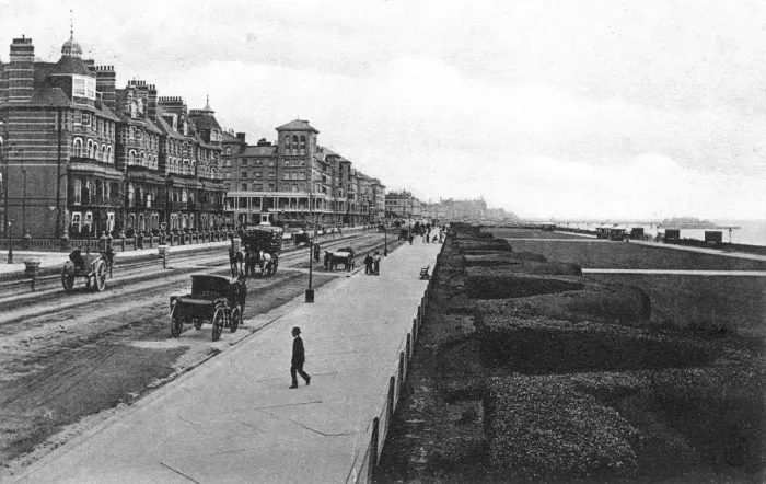 Framed Print : The lawns, Hove, c1900s-c1920s Framed Print : The lawns, Hove, c1900s-c1920s
