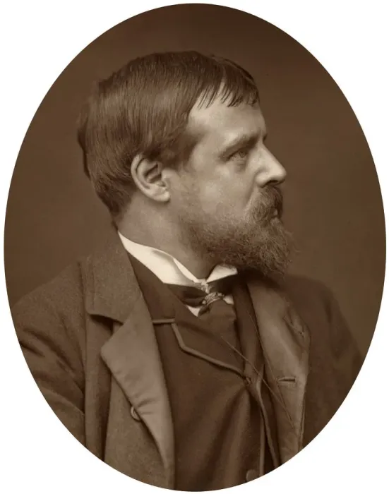 Framed Print : Lawrence Alma-Tadema, artist and Royal Academician, 1881 Framed Print : Lawrence Alma-Tadema, artist and Royal Academician, 1881