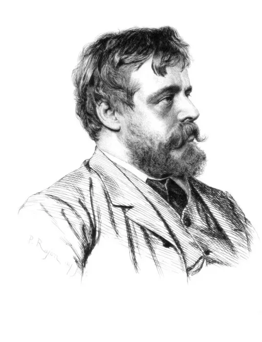 Framed Print : Lawrence Alma-Tadema, British artist, c1880-1882. Artist: Paul Adolphe Rajon Framed Print : Lawrence Alma-Tadema, British artist, c1880-1882. Artist: Paul Adolphe Rajon