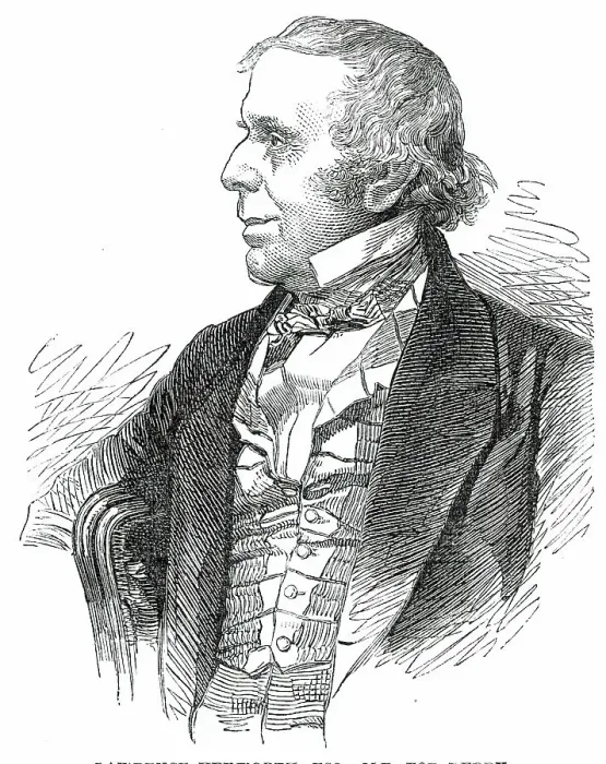 Framed Print : Lawrence Heyworth, Esq. M.P. for Derby, 1850. Creator: Unknown Framed Print : Lawrence Heyworth, Esq. M.P. for Derby, 1850. Creator: Unknown