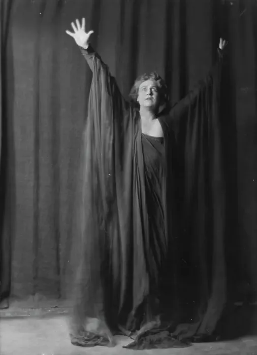 Framed Print : Lawton, Mary, Miss, portrait photograph, 1915. Creator: Arnold Genthe Framed Print : Lawton, Mary, Miss, portrait photograph, 1915. Creator: Arnold Genthe