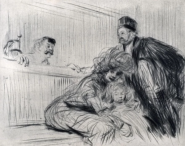 The Lawyer Speaking with the Prevenu, 1925. Artist: Jean Louis Forain