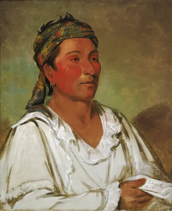 Framed Print : Lay-loo-ah-pee-ai-shee-kaw, Grass, Bush, and Blossom, Semicivilized, 1830 Framed Print : Lay-loo-ah-pee-ai-shee-kaw, Grass, Bush, and Blossom, Semicivilized, 1830