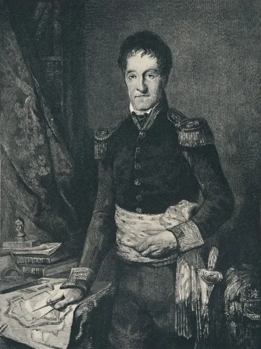 Framed Print : Lazare-Nicolas-Marguerite Carnot, c1800-1823, (1896). Artist: R. G. Tietze