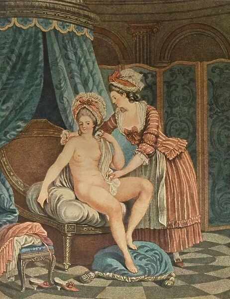 Le Bain, (The Bath), c1765-1790, (1913). Artist: Louis Marin Bonnet