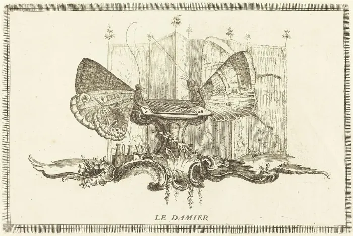 Framed Print : Le Blesse, in or after 1756. Creator: Charles-Germain de Saint-Aubin Framed Print : Le Blesse, in or after 1756. Creator: Charles-Germain de Saint-Aubin