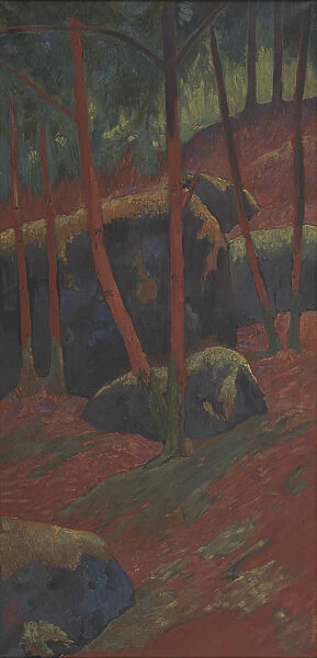 Le Bois rouge, c. 1895. Creator: Serusier, Paul (1864-1927)