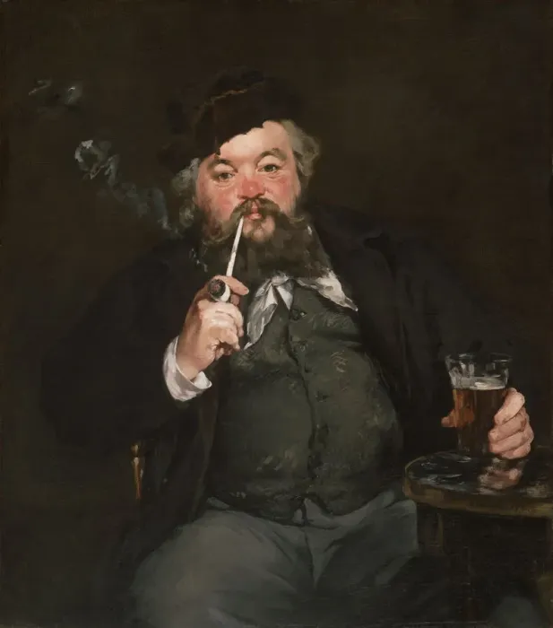 Framed Print : Le Bon Bock, 1873. Artist: Manet, Edouard (1832-1883) Framed Print : Le Bon Bock, 1873. Artist: Manet, Edouard (1832-1883)