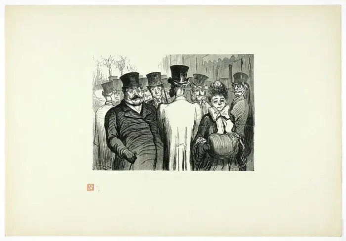 Framed Print : Le Boulevard des Italiens, from Tirage Unique de Trente-Six Bois, 1862, printed 1920. Creator: Charles Maurand Framed Print : Le Boulevard des Italiens, from Tirage Unique de Trente-Six Bois, 1862, printed 1920. Creator: Charles Maurand