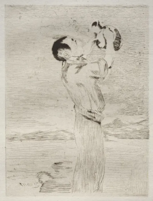Framed Print : Le Boveur deau. Creator: Edouard Manet (French, 1832-1883) Framed Print : Le Boveur deau. Creator: Edouard Manet (French, 1832-1883)