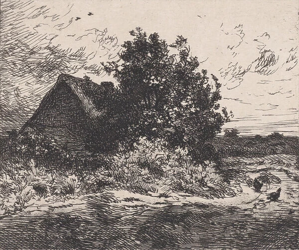 Le Buisson Kercassier, ca. 1875-80. Creator: Charles Emile Jacque