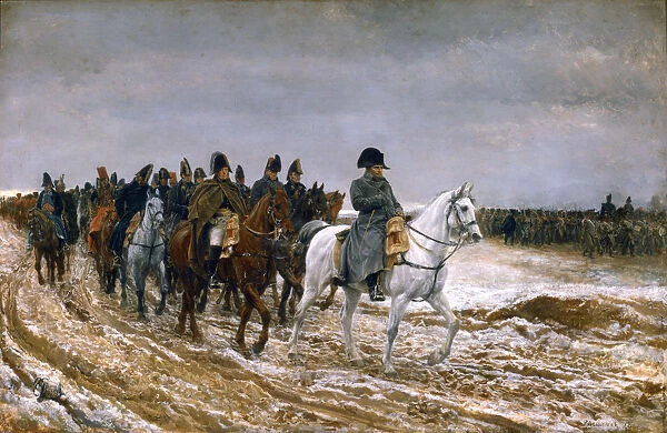 Le Campagne de France 1814, (1864). Artist: Jean Louis Ernest Meissonier