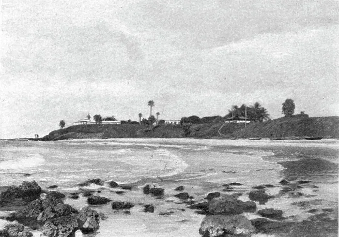 Framed Print : Le cap Sainte Marie, a l'embouchure de la Gambie; L'Ouest Africain, 1914. Creator: Unknown Framed Print : Le cap Sainte Marie, a l'embouchure de la Gambie; L'Ouest Africain, 1914. Creator: Unknown