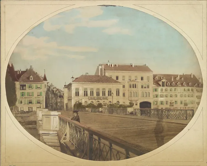Framed Print : Le Casino du petit Bale, about 1862. Creator: Unknown Framed Print : Le Casino du petit Bale, about 1862. Creator: Unknown