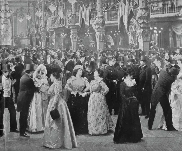 Framed Print : Le Casino De Paris, 1900 Framed Print : Le Casino De Paris, 1900