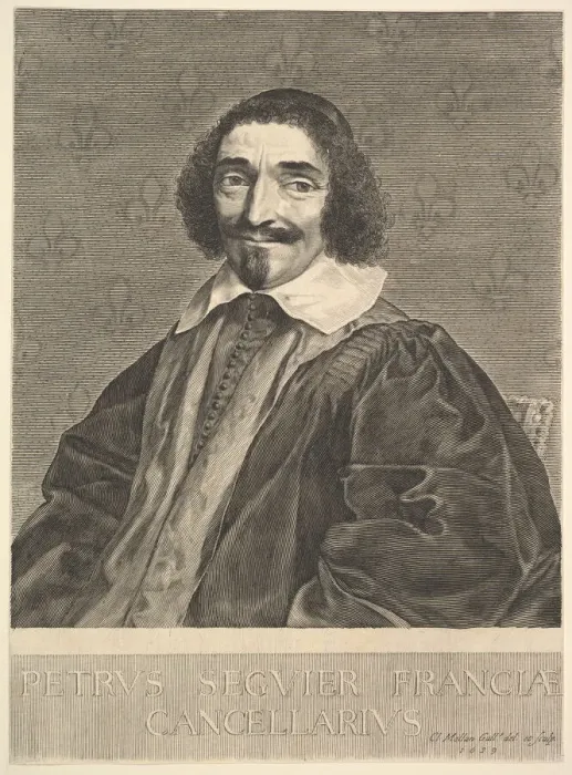 Framed Print : Le Chancelier Pierre Seguier, 1639. Creator: Claude Mellan Framed Print : Le Chancelier Pierre Seguier, 1639. Creator: Claude Mellan