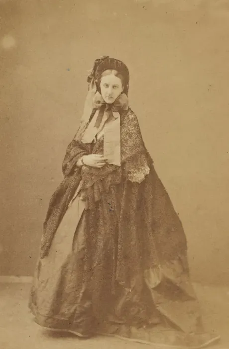 Framed Print : Le chapeau a brides, 1860s. Creator: Pierre-Louis Pierson Framed Print : Le chapeau a brides, 1860s. Creator: Pierre-Louis Pierson