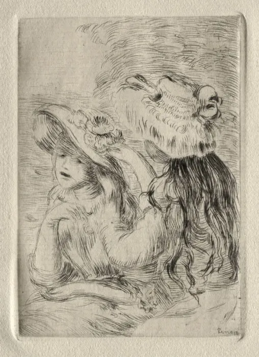 Framed Print : Le Chapeau epingle. Creator: Pierre-Auguste Renoir (French, 1841-1919) Framed Print : Le Chapeau epingle. Creator: Pierre-Auguste Renoir (French, 1841-1919)