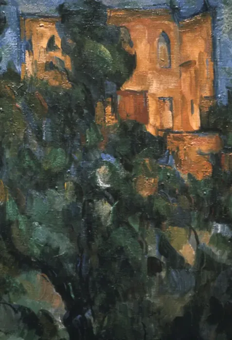 Framed Print : Le Chateau Noir, (detail), 1904-1906. Artist: Paul Cezanne Framed Print : Le Chateau Noir, (detail), 1904-1906. Artist: Paul Cezanne