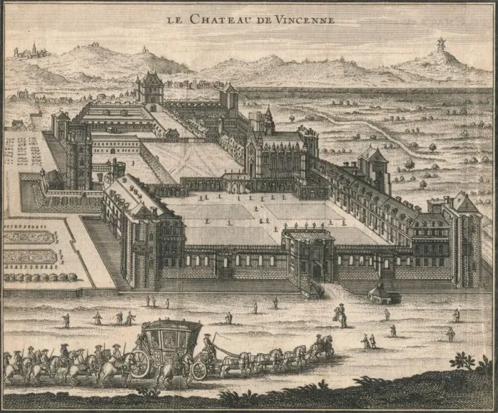 Framed Print : Le Chateau De Vincenne, 1723. Creator: Unknown Framed Print : Le Chateau De Vincenne, 1723. Creator: Unknown