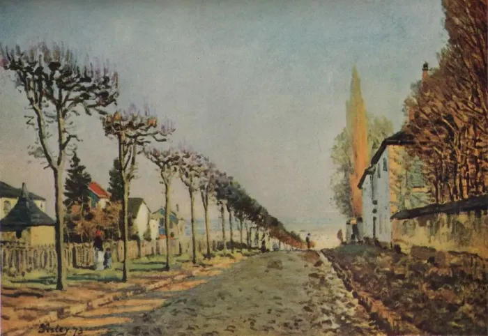 Framed Print : Le chemin de la Machine, 1873, (1929). Artist: Alfred Sisley Framed Print : Le chemin de la Machine, 1873, (1929). Artist: Alfred Sisley