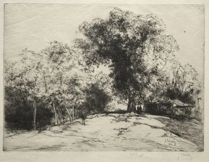 Framed Print : Le Chemin de ronde. Creator: Gustave Leheutre (French, 1861-1932) Framed Print : Le Chemin de ronde. Creator: Gustave Leheutre (French, 1861-1932)