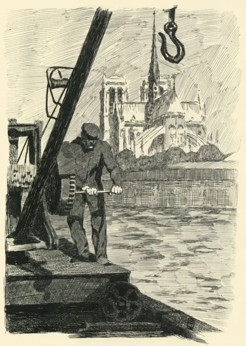 Framed Print : Le Chevet de Notre-Dame, Le Matin, 1903. Creator: Unknown Framed Print : Le Chevet de Notre-Dame, Le Matin, 1903. Creator: Unknown