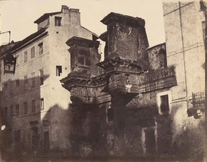 Framed Print : Le Colonnacce, Rome, ca. 1855. Creator: Unknown Framed Print : Le Colonnacce, Rome, ca. 1855. Creator: Unknown