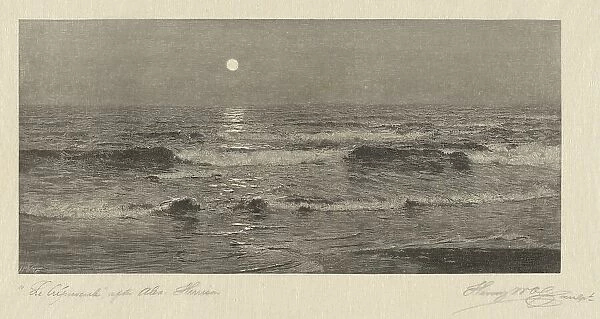 Le Crépuscule, 1891. Creator: Henry Wolf