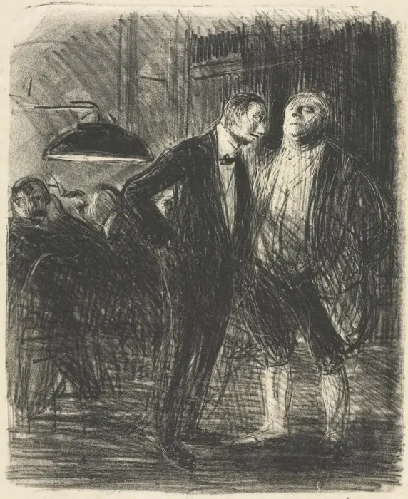 Framed Print : Le Decave. Creator: Jean Louis Forain (French, 1852-1931) Framed Print : Le Decave. Creator: Jean Louis Forain (French, 1852-1931)