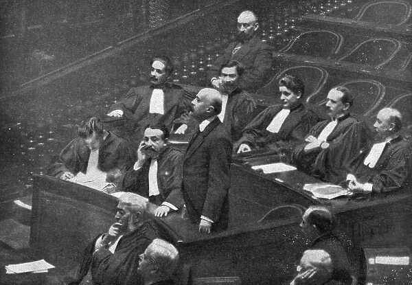 Le defaitisme et les grands proces; le proces Caillaux; M Caillaux en Haute-Cour... 1920. Creator: Unknown