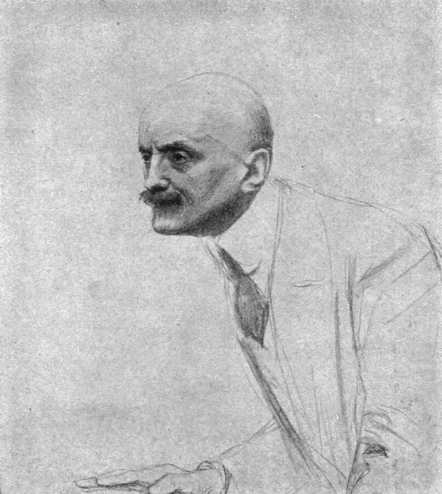 Framed Print : Le defaitisme et les grands proces; le proces Caillaux; M Joseph Caillaux presentant sa...1920. Creator: E Friant Framed Print : Le defaitisme et les grands proces; le proces Caillaux; M Joseph Caillaux presentant sa...1920. Creator: E Friant