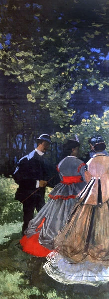 Le Dejeuner sur l Herbe, Left Panel, 1865. Artist: Claude Monet