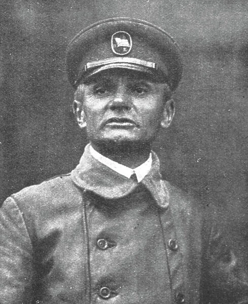 Le 'Deutschland'; Le capitaine Koenig, commandant du 'Deutschland', 1916. Creator: Unknown. Le 'Deutschland'; Le capitaine Koenig, commandant du 'Deutschland', 1916. Creator: Unknown