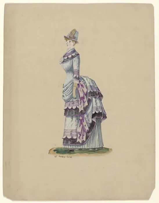 Framed Print : Le Diable Rose, 1883, c.1883. Creator: Anon Framed Print : Le Diable Rose, 1883, c.1883. Creator: Anon