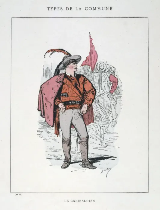 Framed Print : Le Garibaldien, Paris Commune, 1871 Framed Print : Le Garibaldien, Paris Commune, 1871