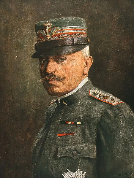 Le General Cadorna; commandant en chef des armees Italiennes, 1915. Creator: Unknown
