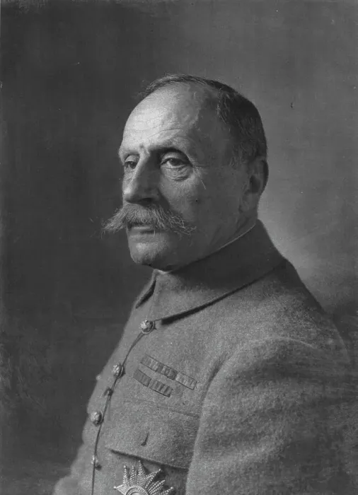 Framed Print : Le General Foch, 1916. Creator: H.A. Demay Framed Print : Le General Foch, 1916. Creator: H.A. Demay