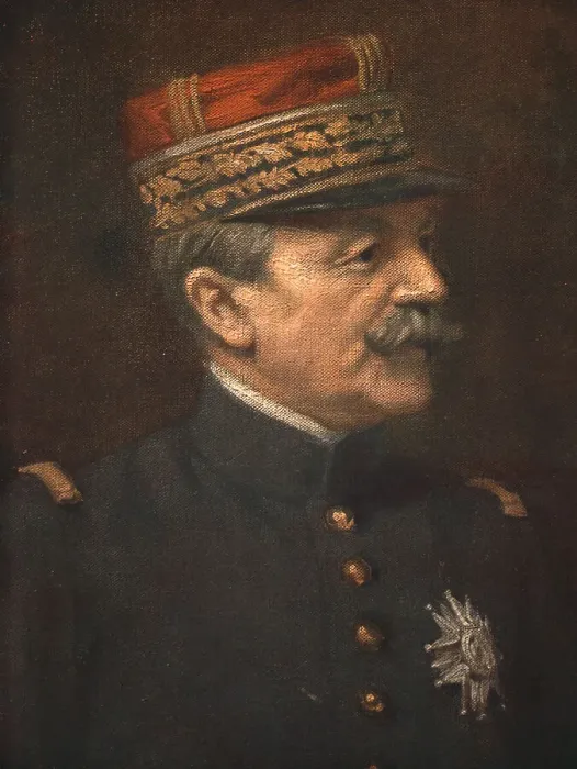Framed Print : Le General de Langle de Cary, 1915. Creator: Unknown Framed Print : Le General de Langle de Cary, 1915. Creator: Unknown