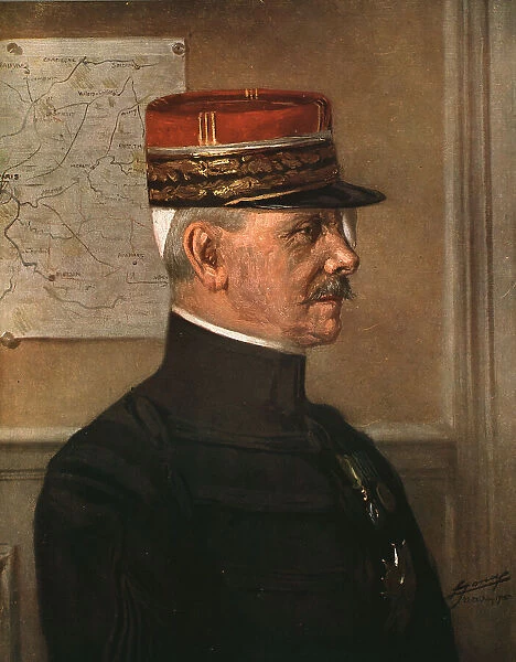 'Le General Maunoury, 23 July 1915, 1915. Creator: Lucien Jonas