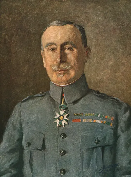 Framed Print : Le general Nivelle, 1916. Creator: Unknown Framed Print : Le general Nivelle, 1916. Creator: Unknown