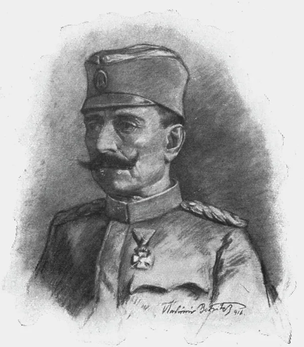 Framed Print : Le general Petar Bolovitch, successeur du voivode Putni, 1916. Creator: Vladimir Betzitch Framed Print : Le general Petar Bolovitch, successeur du voivode Putni, 1916. Creator: Vladimir Betzitch