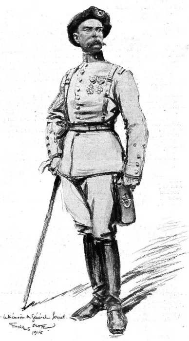 Framed Print : Le general Serret. 1915. Creator: Unknown Framed Print : Le general Serret. 1915. Creator: Unknown