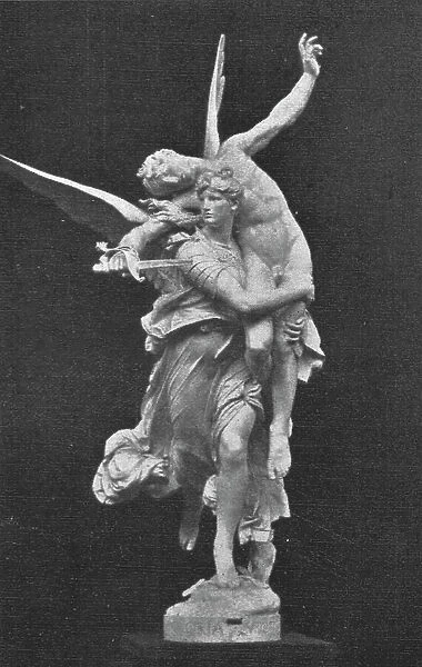 Le 'Gloria Victis'; d'Antonin Mercie, 1916. Creator: Goupil. Le 'Gloria Victis'; d'Antonin Mercie, 1916. Creator: Goupil