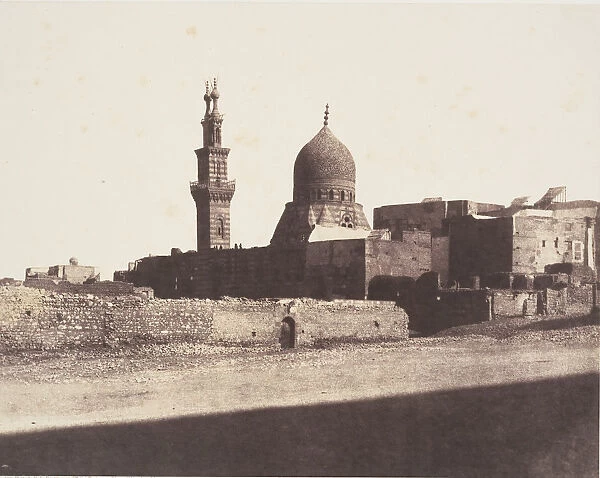 Le Kaire, Mosquee Naceryeh, published 1851. Creator: Felix Teynard