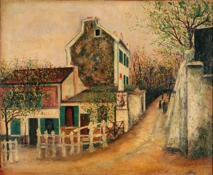 Framed Print : Le Lapin Agile, 1910. Creator: Maurice Utrillo Framed Print : Le Lapin Agile, 1910. Creator: Maurice Utrillo