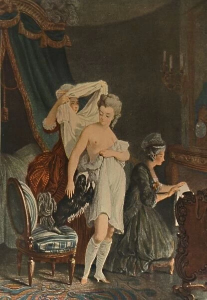 Le Lever, (Getting up), c1770-1810, (1913). Artist: Nicolas-Francois Regnault