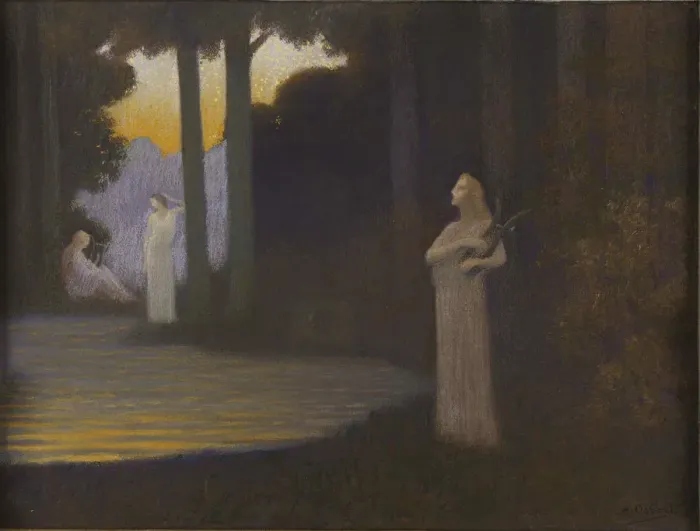 Framed Print : Le lyrisme de la foret (Lyricism of the Forest), 1910 Framed Print : Le lyrisme de la foret (Lyricism of the Forest), 1910